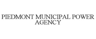PIEDMONT MUNICIPAL POWER AGENCY