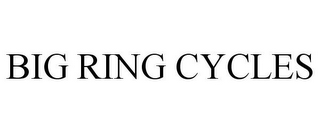 BIG RING CYCLES