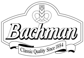 BACHMAN CLASSIC QUALITY SINCE 1884