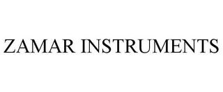 ZAMAR INSTRUMENTS