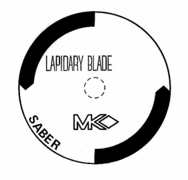 SABER LAPIDARY BLADE MK