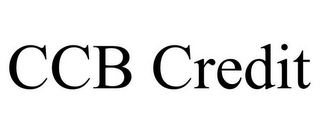 CCB CREDIT