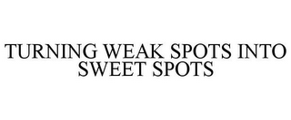 TURNING WEAK SPOTS INTO SWEET SPOTS