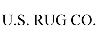 U.S. RUG CO.