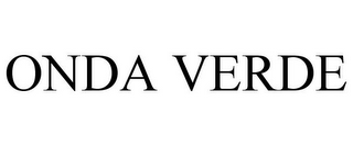 ONDA VERDE