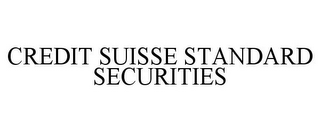 CREDIT SUISSE STANDARD SECURITIES