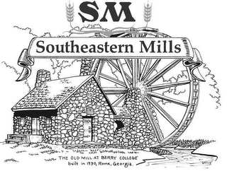 SM SOUTHEASTERN MILLS THE OLD MILL AT BERRY COLLEGE BUILT IN 1930, ROME, GEORGIA.