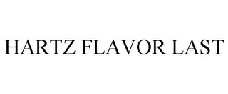 HARTZ FLAVOR LAST