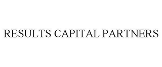 RESULTS CAPITAL PARTNERS