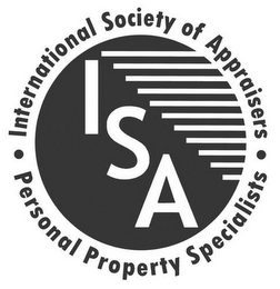 ISA INTERNATIONAL SOCIETY OF APPRAISERS PERSONAL PROPERTY SPECIALISTS