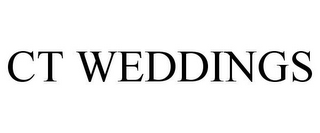 CT WEDDINGS