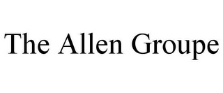 THE ALLEN GROUPE