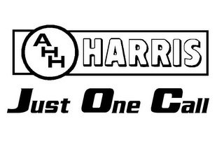 AHH HARRIS JUST ONE CALL