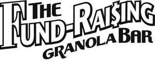 THE FUND-RAISING GRANOLA BAR