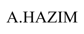 A.HAZIM
