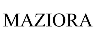 MAZIORA