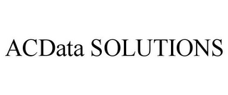 ACDATA SOLUTIONS