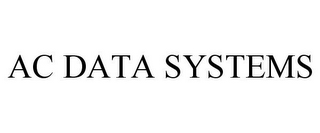 AC DATA SYSTEMS