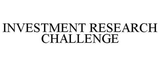 INVESTMENT RESEARCH CHALLENGE