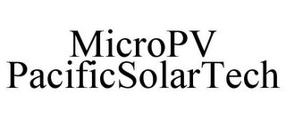 MICROPV PACIFICSOLARTECH