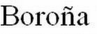 BORONA