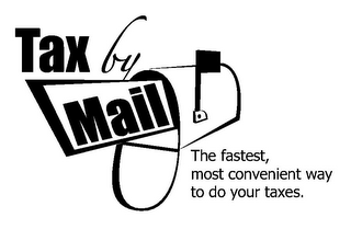 TAX BY MAIL THE FASTEST, MOST CONVENIENT WAY TO DO YOUR TAXES.