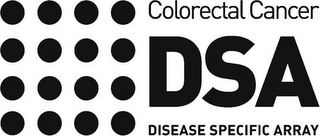 COLORECTAL CANCER DSA DISEASE SPECIFIC ARRAY