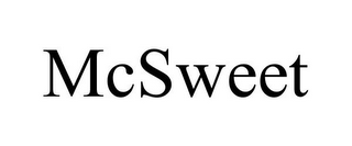 MCSWEET