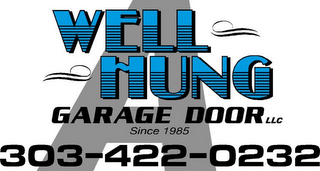 A WELL HUNG GARAGE DOOR LLC SINCE 1985 303-422-0232