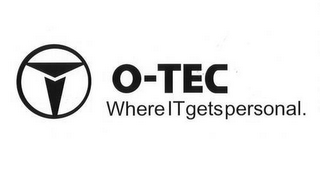 O-TEC WHERE IT GETS PERSONAL.