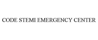 CODE STEMI EMERGENCY CENTER