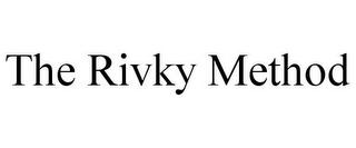 THE RIVKY METHOD