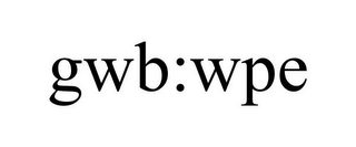 GWB:WPE