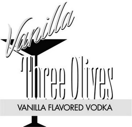 VANILLA THREE OLIVES VANILLA FLAVORED VODKA