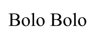 BOLO BOLO
