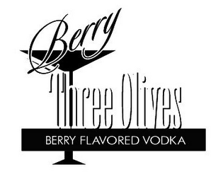 BERRY THREE OLIVES BERRY FLAVORED VODKA