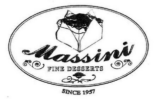 MASSINI FINE DESSERTS SINCE 1957