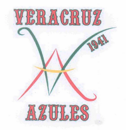 VA VERACRUZ 1941 AZULES