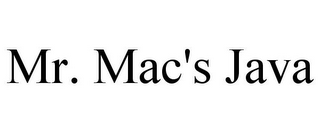 MR. MAC'S JAVA