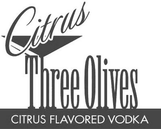 CITRUS THREE OLIVES CITRUS FLAVORED VODKA