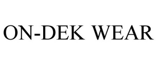 ON-DEK WEAR