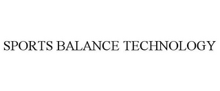 SPORTS BALANCE TECHNOLOGY