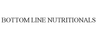 BOTTOM LINE NUTRITIONALS