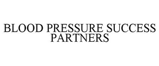 BLOOD PRESSURE SUCCESS PARTNERS