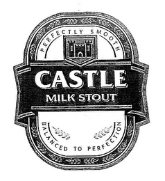 CASTLE MILK STOUT PERFECTLY SMOOTH BALANCED TO PERFECTION