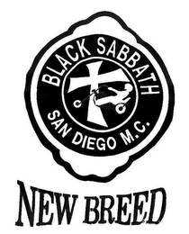 NEW BREED BLACK SABBATH SAN DIEGO M.C.