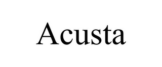 ACUSTA