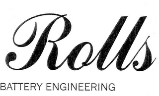 ROLLS BATTERY ENGINEERING