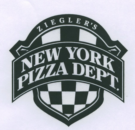 ZIEGLER'S NEW YORK PIZZA DEPT.