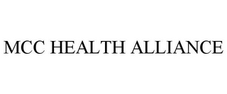 MCC HEALTH ALLIANCE